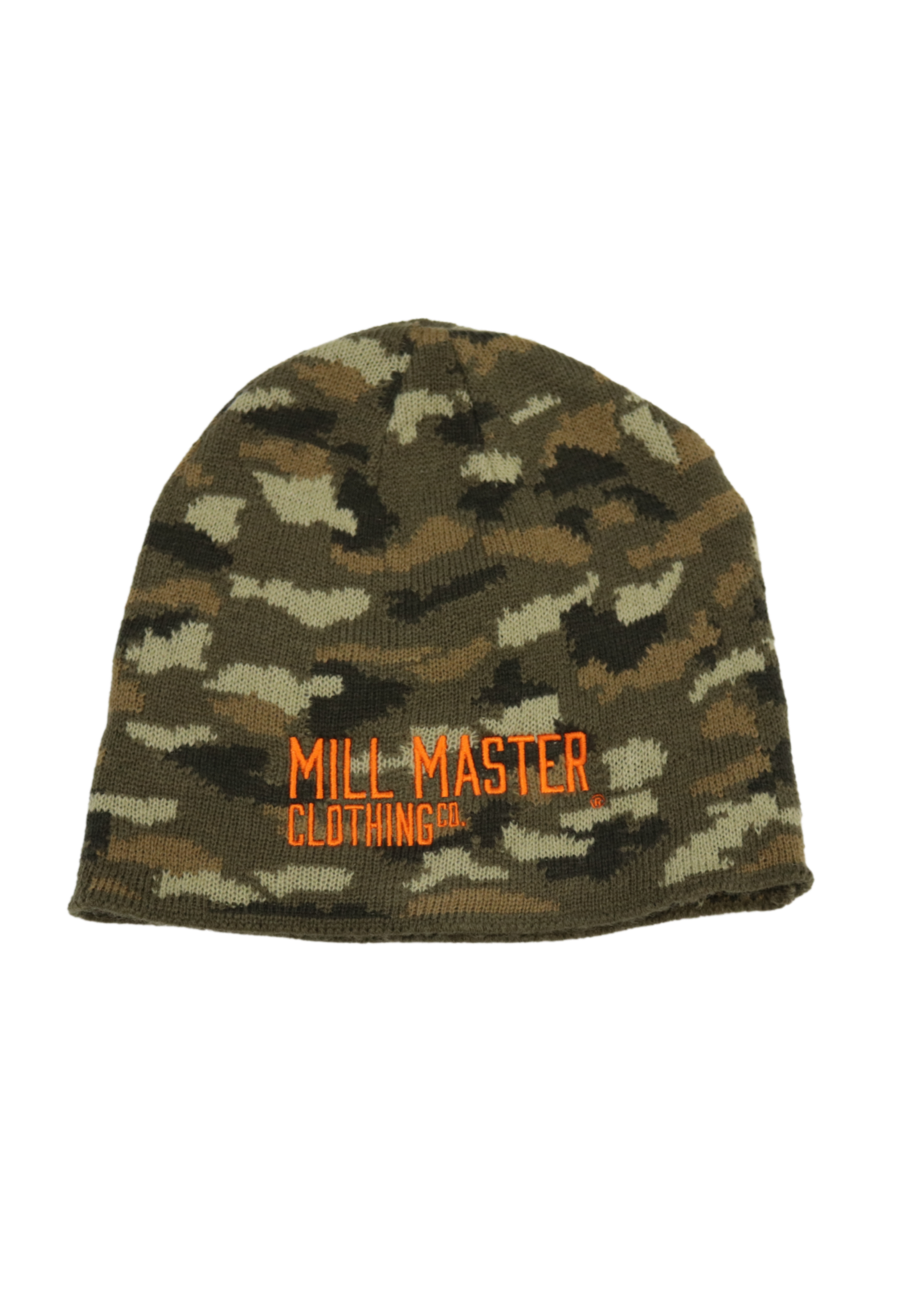 Green Camo Skull Cap