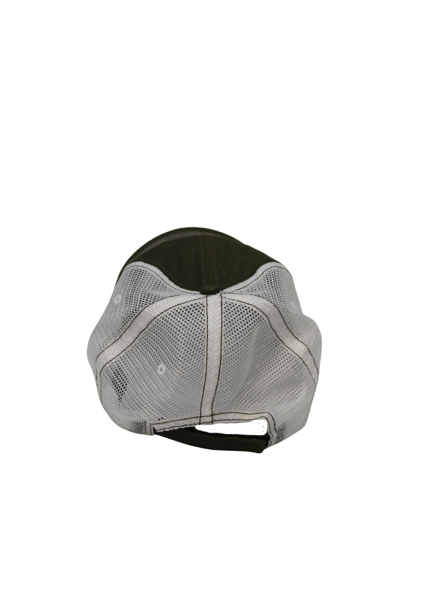 Green Dad Hat - White Mesh